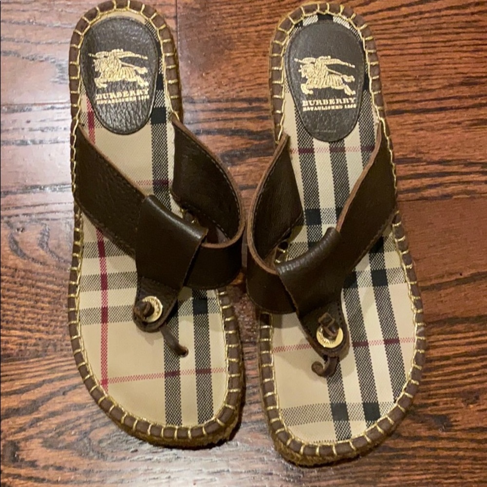 Burberry sandals